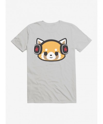 Aggretsuko Metal Headphones T-Shirt $6.69 T-Shirts