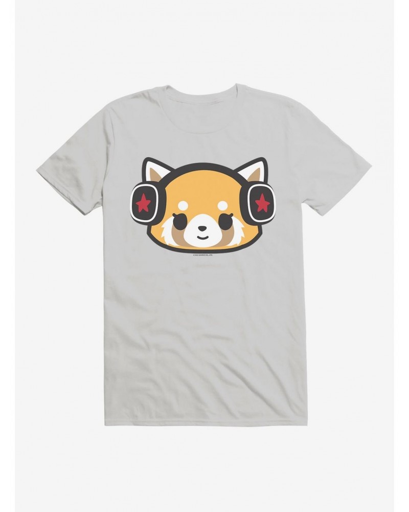 Aggretsuko Metal Headphones T-Shirt $6.69 T-Shirts