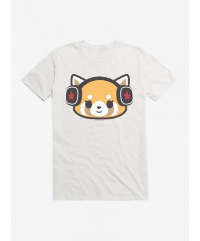 Aggretsuko Metal Headphones T-Shirt $6.69 T-Shirts