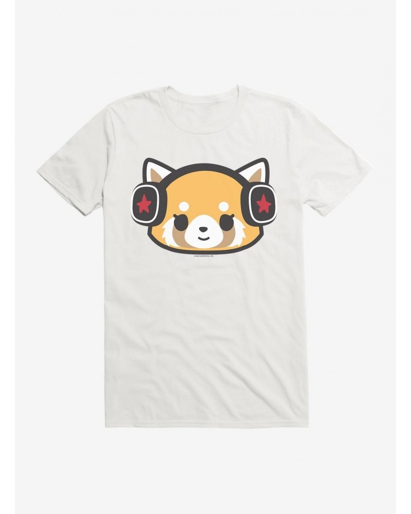 Aggretsuko Metal Headphones T-Shirt $6.69 T-Shirts