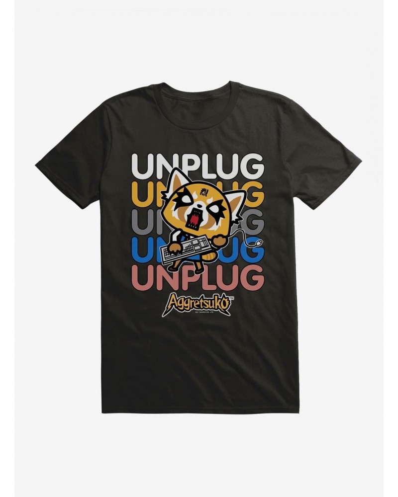 Aggretsuko Unplug T-Shirt $8.99 T-Shirts