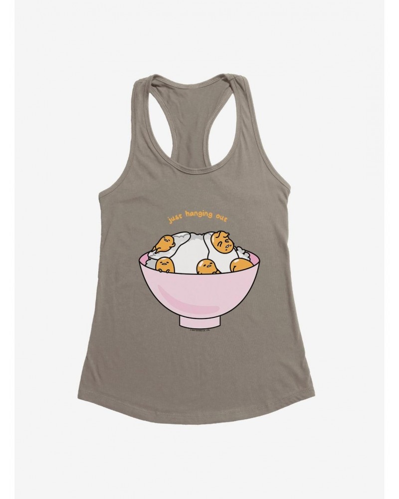 Gudetama Just Hanging Out Girls Tank $6.57 Tanks