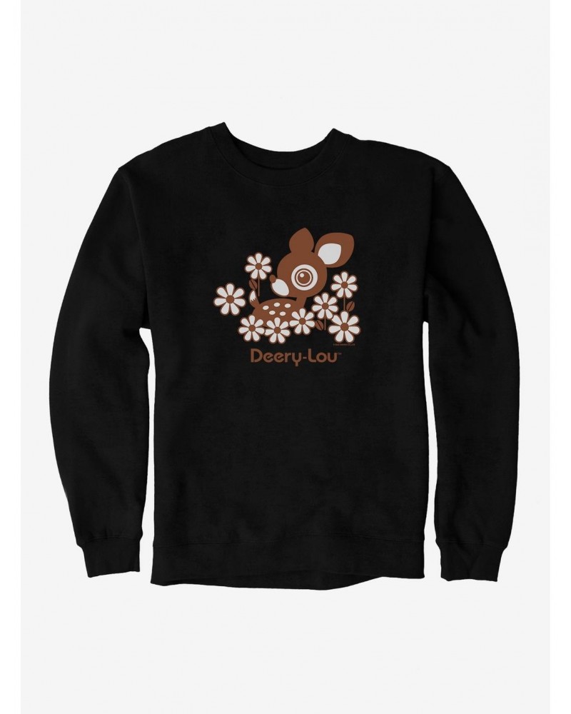 Deery-Lou Floral Design Sweatshirt $14.17 Sweatshirts