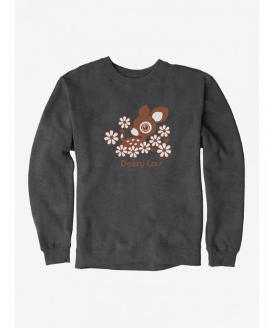 Deery-Lou Floral Design Sweatshirt $14.17 Sweatshirts