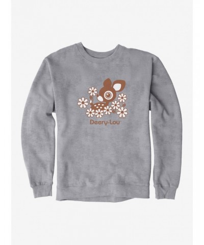 Deery-Lou Floral Design Sweatshirt $14.17 Sweatshirts