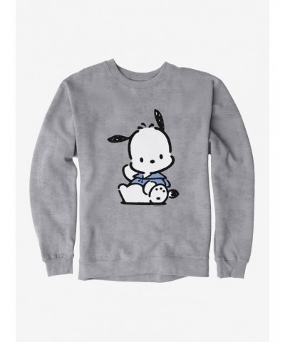 Pochacco Waving Sweatshirt $13.58 Sweatshirts