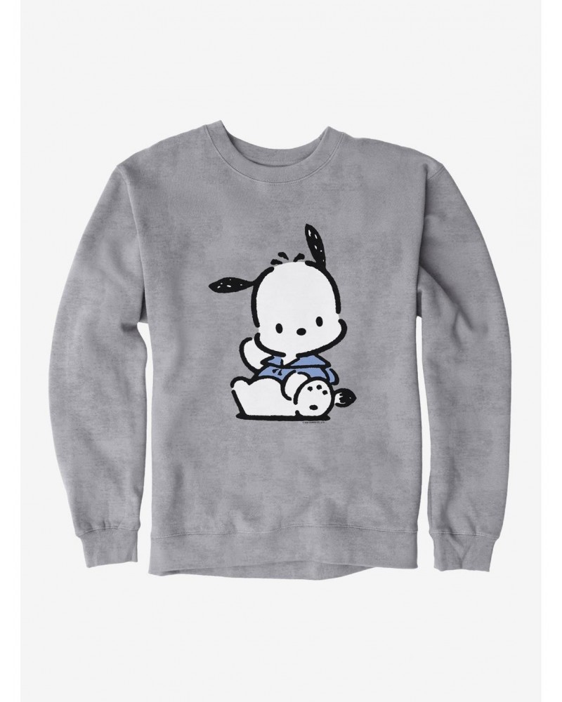 Pochacco Waving Sweatshirt $13.58 Sweatshirts