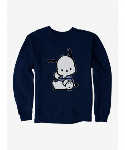 Pochacco Waving Sweatshirt $13.58 Sweatshirts