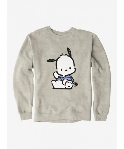 Pochacco Waving Sweatshirt $13.58 Sweatshirts